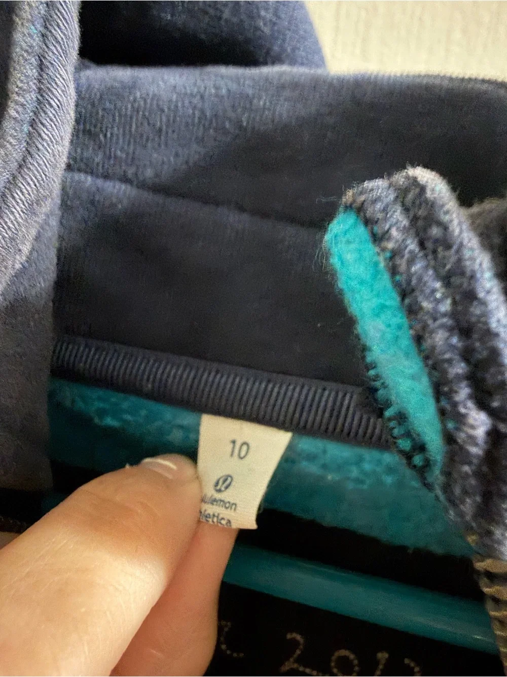Lululemon Scuba Hoodie *Vest Inkwell / Surge / Inkwell